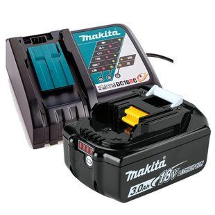 Набір акумулятор BL1830B та зарядний пристрій для продукції Makita LXT (191A24-4) 191A24-4 фото