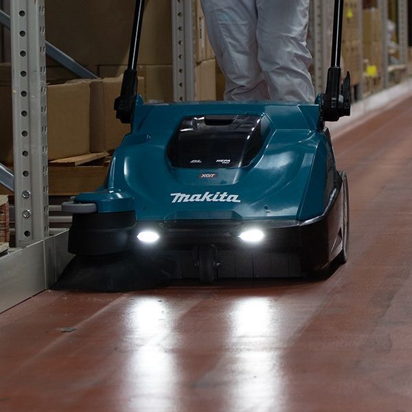 Машина подметальная аккумуляторная Makita VS001GZ (65 см, 24 л, BL, XGT, без аккумуляторов и зарядного устройства) VS001GZ фото