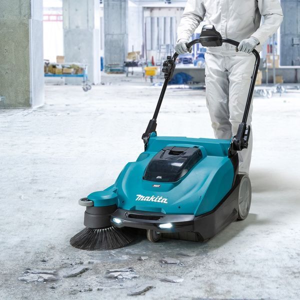 Машина подметальная аккумуляторная Makita VS001GZ (65 см, 24 л, BL, XGT, без аккумуляторов и зарядного устройства) VS001GZ фото