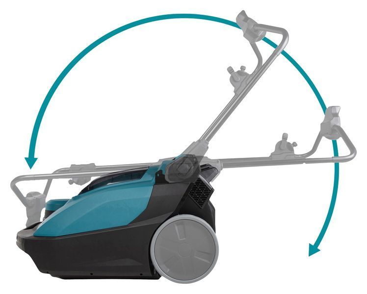 Машина подметальная аккумуляторная Makita VS001GZ (65 см, 24 л, BL, XGT, без аккумуляторов и зарядного устройства) VS001GZ фото