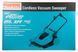 Машина подметальная аккумуляторная Makita VS001GZ (65 см, 24 л, BL, XGT, без аккумуляторов и зарядного устройства) VS001GZ фото 21