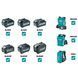 Машина подметальная аккумуляторная Makita VS001GZ (65 см, 24 л, BL, XGT, без аккумуляторов и зарядного устройства) VS001GZ фото 22