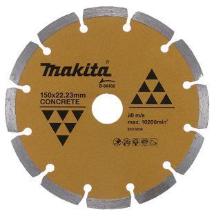 Диск алмазний по бетону 150 x 22.23 мм Makita B-06432 B-06432 фото