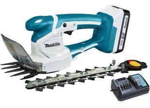 Ножиці для трави та кущоріз акумуляторні Makita UM110DWYX (110/200 мм, 2500 об/хв, 18 В, G-серія) UM110DWYX фото