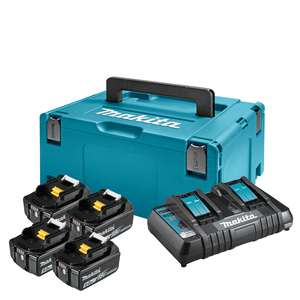 Набор аккумуляторов BL1850B (4 шт) и зарядное устройство для продукции Makita LXT (197626-8) 197626-8 фото