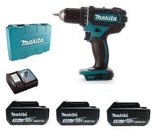 Шурупокрут акумуляторний Makita DDF482RFE3 (62 Нм, 1.5-13 мм, LXT) DDF482RFE3 фото
