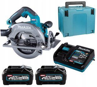 Пила дисковая ручная аккумуляторная Makita HS003GM201 (190 мм, 6000 мин-1, 68.5 мм, BL, AWS, XGT) HS003GM201 фото