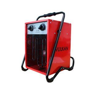 Тепловентилятор електричний Vulkan SL-TSE-33C (1.65/3.3 кВт, 662 м3/год, до 45 м2) 366797 фото