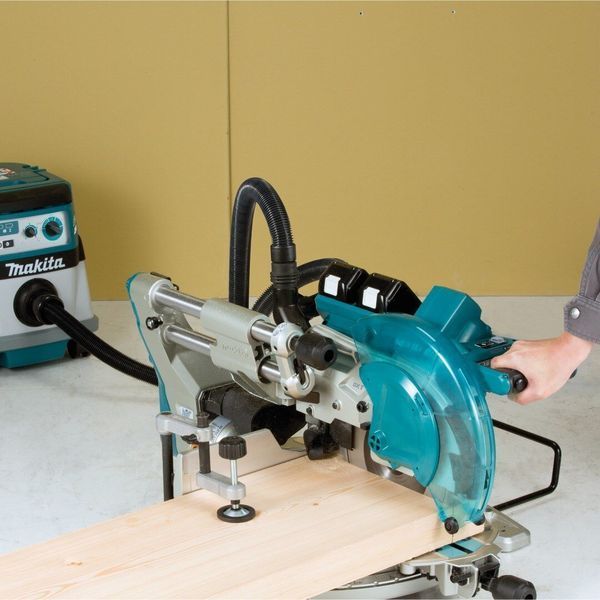 Пила торцювальна акумуляторна з протяжкою Makita DLS111ZU (без акумуляторів) DLS111ZU фото