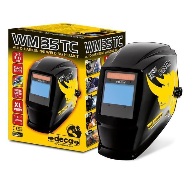 Маска сварщика с автоматическим затемнением Deca WM 35 TC LCD (TRUE COLOR) 010412 фото