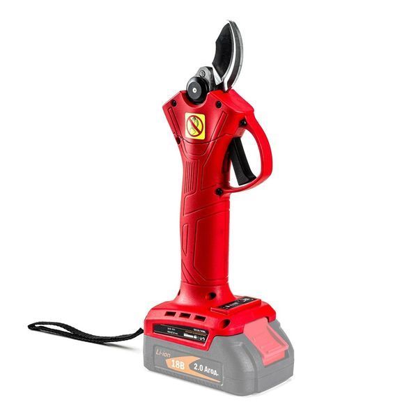Секатор акумуляторний GTM GS18/30BL (30 мм, BL, 18 В, 0.75 кг, без акумуляторів та зарядного пристрою) 3032 фото