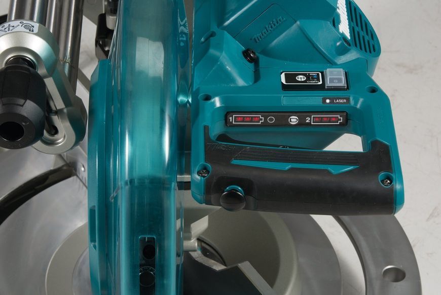 Пила торцювальна акумуляторна з протяжкою Makita DLS111ZU (без акумуляторів) DLS111ZU фото