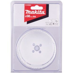 Свердло корончасте біметалеве 98 мм Makita D-35564 D-35564 фото