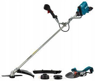 Мотокоса акумуляторна Makita DUR369AZ (430 мм, 4600-7000 хв-1, 2.4 мм, 1000 Вт, BL, LXT, без акумуляторів та зарядного пристрою) DUR369AZ фото