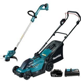 Газонокосарка акумуляторна Makita DLM330Z та тример акумуляторний Makita DUR193RF (комплект) DLM330_BEO1 фото