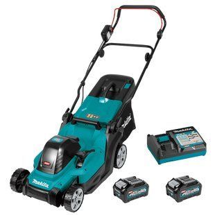 Газонокосарка акумуляторна Makita LM003G BEO2 (38 см, 20-75 мм, 40 л, BL, XGT 40 В, комплект) LM003G_BEO2 фото