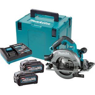 Пила дисковая ручная аккумуляторная Makita HS004GM202 (190 мм, 6000 мин-1, 62.5 мм, BL, AWS, XGT) HS004GM202 фото