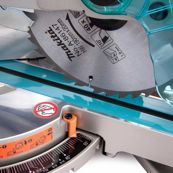 Пила торцовочная аккумуляторная с протяжкой Makita DLS713Z (без аккумуляторов) DLS713Z фото