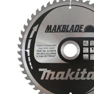 Диск пильный по дереву 250х30 мм 40T Makita Makblade B-08975 B-08975 фото