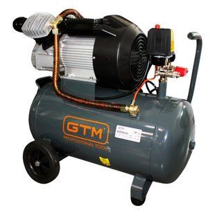 Компресор високого тиску GTM KAV3050 (50 л, 290 л/хв, 2.2 кВт, 220-240 В) 27152 фото