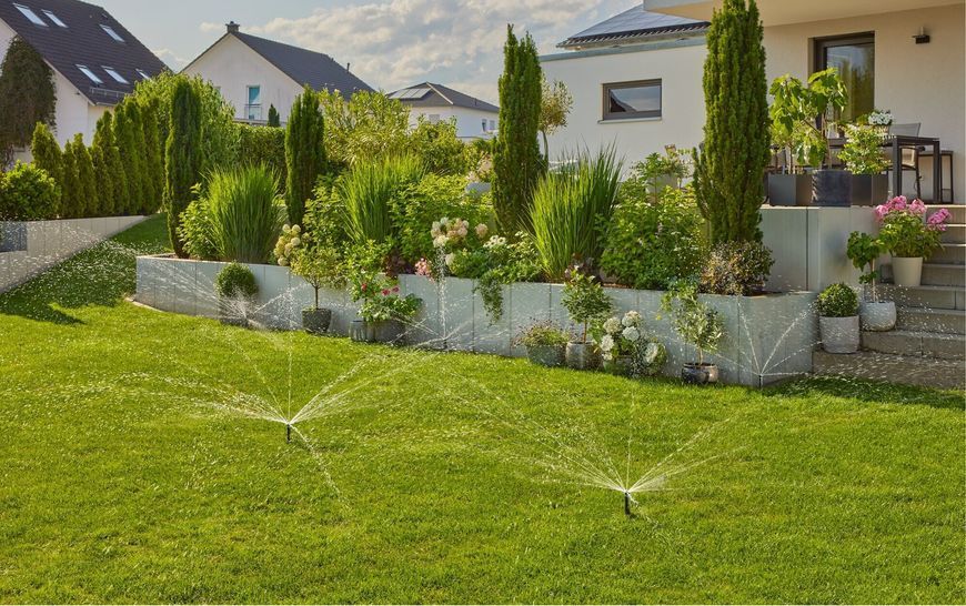 Дождеватель выдвижной ротационный GARDENA MD80 08232-20 (18-80 м&sup2;) 08232-20.000.00 фото