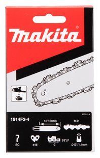 Ланцюг пиляльний Makita 1914F2-4 (25 см, 3/8", 1.3 мм, 40z) 1914F2-4 фото