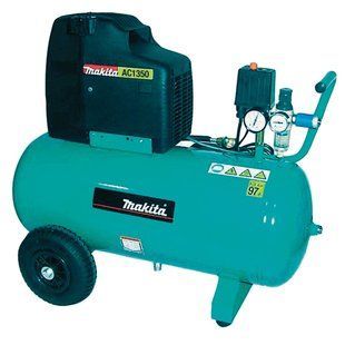 Компресор повітряний безмасляний Makita AC1350 (50 л) AC1350 фото