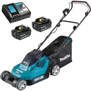 Газонокосарка акумуляторна Makita DLM382 BEO1 (38 см, 20-75 мм, 40 л, LXT) DLM382_BEO1 фото