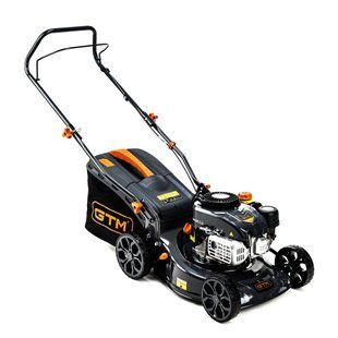 Газонокосарка бензинова GTM LM42 (42 см, 4 к.с., 2.9 кВт, 25-75 мм, 45 л, 22 кг) 83274 фото