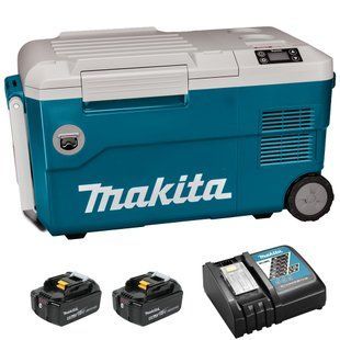 Холодильник-нагрівач акумуляторний Makita SET-CW001GZ-0723 (20 л, LXT/XGT, 12-24 В, комплект) SET-CW001GZ-0723 фото