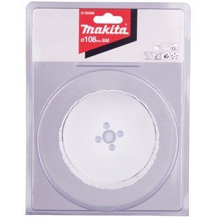 Свердло корончасте біметалеве 108 мм Makita D-35586 D-35586 фото