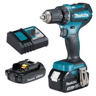 Шурупокрут акумуляторний Makita DDF485FYX3 (50 Нм, 1.5-13 мм, BL, LXT) DDF485FYX3 фото