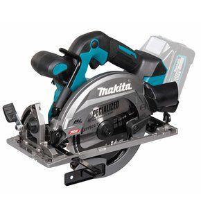 Пила дисковая ручная аккумуляторная Makita HS012GZ (165 мм, 5200 мин-1, 57 мм, BL, AWS, XGT, без аккумуляторов и зарядного устройства) HS012GZ фото