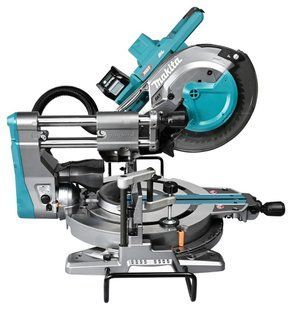 Пила торцювальна з протяжкою акумуляторна Makita LS004GZ01 (260 мм, 91 мм, BL, XGT, DXT, AWS, 25.1 кг, без акумуляторів та зарядного пристрою) LS004GZ01 фото