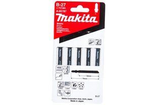 Набір полотен HSS для лобзика по металу 52 мм Makita A-85737 (5 шт) A-85737 фото