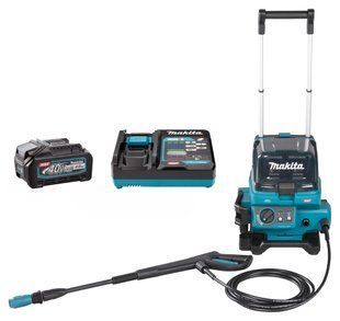 Мийка високого тиску акумуляторна Makita HW001G BEO1 (115 бар, 420 л/год, 1200 Вт, BL, XGT 40 В) HW001G_BEO1 фото