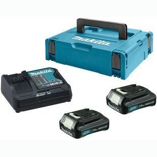 Набор аккумуляторов BL1015 (2 шт) и зарядное устройство для продукции Makita CXT (197653-5) 197653-5 фото