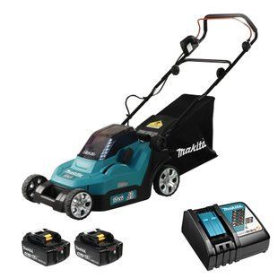 Газонокосарка акумуляторна Makita DLM382 BEO2 (38 см, 20-75 мм, 40 л, LXT) DLM382_BEO2 фото