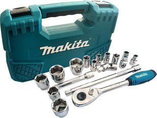 Набор головок торцевых с трещоткой (23 предмета) Makita B-65589 B-65589 фото