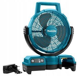 Вентилятор акумуляторний Makita DCF203Z (235 мм, 2-3.1 м/с, LXT, AC, без акумуляторів та зарядного пристрою) DCF203Z фото