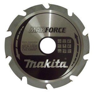 Диск пильный по дереву 165х30 мм 10T Makita Makforce B-08165 B-08165 фото
