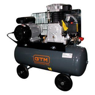 Компресор високого тиску ремінний GTM KCH2070A-50L (50 л, 300 л/хв, 2.2 кВт, 220-240 В) 27155 фото