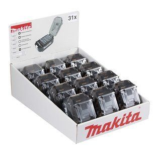 Набір біт 31 шт у вигляді акумулятора LXT Makita B-68317 (стенд 12 шт) E-00022 фото