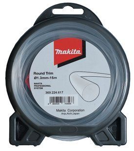 Леска косильная 1.3 мм Makita 369224617(15 м) 369224617 фото