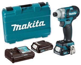 Винтоверт импульсный аккумуляторный Makita TD111DWAE (135 Нм, 1/4", BL, CXT) TD111DWAE фото