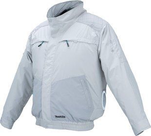 Куртка аккумуляторная с вентиляцией Makita DFJ405ZM (LXT, CXT, без аккумуляторов и зарядного устройства) DFJ405ZM фото
