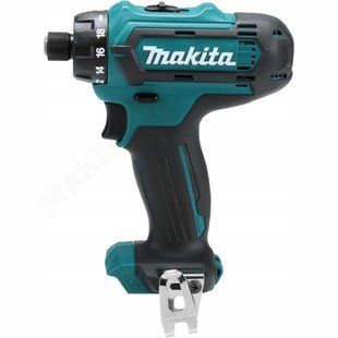 Шурупокрут акумуляторний Makita DF033DZ (30 Нм, 1/4", CXT, без акумуляторів та зарядного пристрою) DF033DZ фото