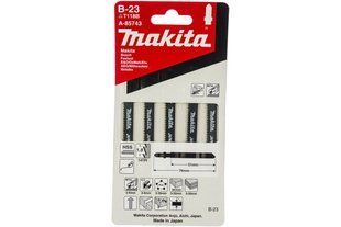 Набор полотен HSS для лобзика універсальных Makita A-85743 (5 шт) A-85743 фото