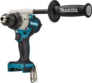 Шурупокрут-дриль з боковим руків'ям акумуляторний Makita DDF486Z (130 Нм, 1.5-13 мм, BL, LXT, без акумуляторів та зарядного пристрою) DDF486Z фото