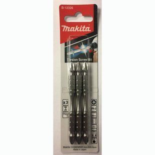 Біта торсіонна двостороння PH2 85 мм Makita Impact B-12326 (3 шт) B-12326 фото